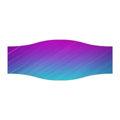 Background Pink Blue Gradient Stretchable Headband