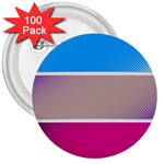 Pattern Template Banner Background 3  Buttons (100 pack)  Front