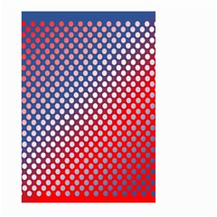 Dots Red White Blue Gradient Large Garden Flag (two Sides) by BangZart