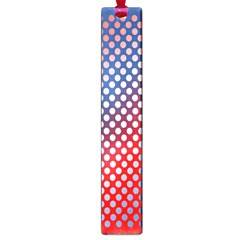 Dots Red White Blue Gradient Large Book Marks by BangZart