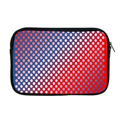 Dots Red White Blue Gradient Apple Macbook Pro 17  Zipper Case by BangZart