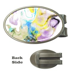 Watercolour Watercolor Paint Ink Money Clips (oval)  by BangZart