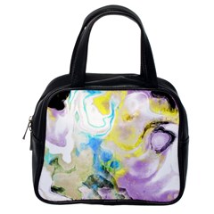 Watercolour Watercolor Paint Ink Classic Handbags (one Side) by BangZart