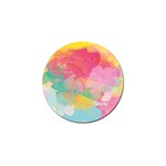 Watercolour Gradient Golf Ball Marker (4 pack) Front