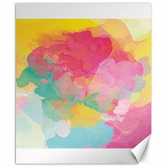 Watercolour Gradient Canvas 8  X 10  by BangZart