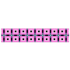 Pattern Pink Squares Square Texture Small Flano Scarf by BangZart