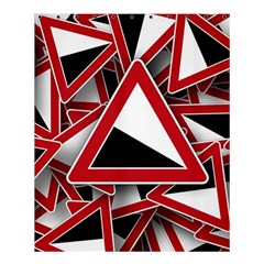 Road Sign Auto Gradient Down Below Shower Curtain 60  X 72  (medium)  by BangZart