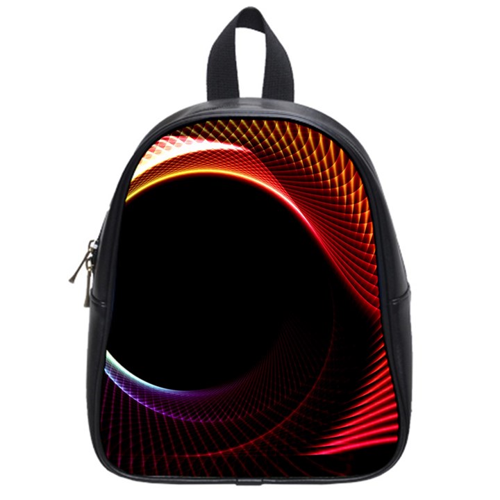 Grid Bent Vibration Ease Bend School Bag (Small)