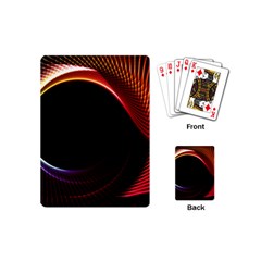 Grid Bent Vibration Ease Bend Playing Cards (mini)  by BangZart