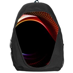 Grid Bent Vibration Ease Bend Backpack Bag by BangZart