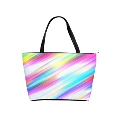 Background Course Abstract Pattern Shoulder Handbags by BangZart