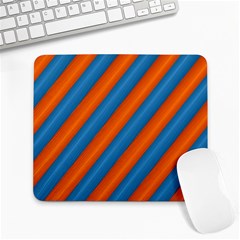 Diagonal Stripes Striped Lines Large Mousepads by BangZart