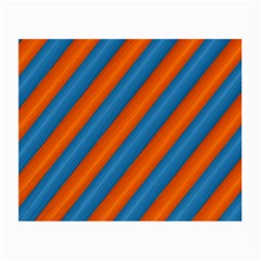 Diagonal Stripes Striped Lines Small Glasses Cloth by BangZart