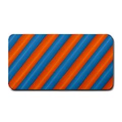 Diagonal Stripes Striped Lines Medium Bar Mats by BangZart