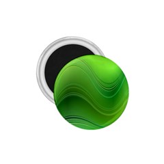 Green Wave Background Abstract 1 75  Magnets by BangZart