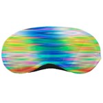 Wave Rainbow Bright Texture Sleeping Masks Front