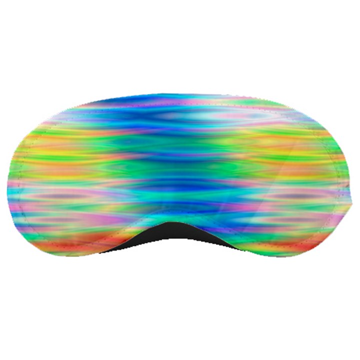 Wave Rainbow Bright Texture Sleeping Masks