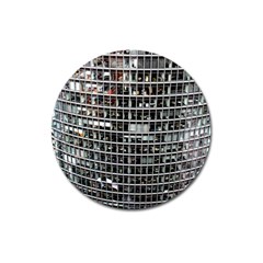 Skyscraper Glass Facade Offices Magnet 3  (round) by BangZart