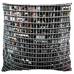 Skyscraper Glass Facade Offices Large Flano Cushion Case (one Side) by BangZart