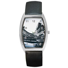 Architecture Modern Skyscraper Barrel Style Metal Watch by BangZart