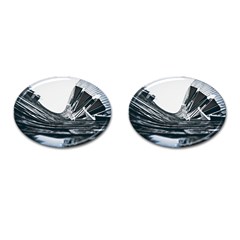 Architecture Modern Skyscraper Cufflinks (oval) by BangZart