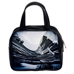 Architecture Modern Skyscraper Classic Handbags (2 Sides) by BangZart