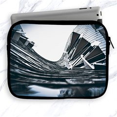 Architecture Modern Skyscraper Apple Ipad 2/3/4 Zipper Cases by BangZart