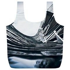 Architecture Modern Skyscraper Full Print Recycle Bags (l)  by BangZart