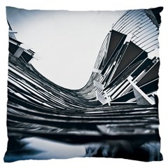 Architecture Modern Skyscraper Standard Flano Cushion Case (one Side) by BangZart