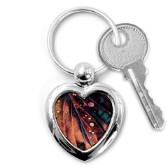 Abstract Wallpaper Images Key Chains (heart)  by BangZart