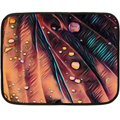 Abstract Wallpaper Images Fleece Blanket (mini) by BangZart