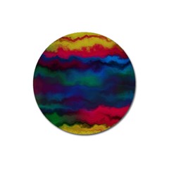 Watercolour Color Background Magnet 3  (round) by BangZart