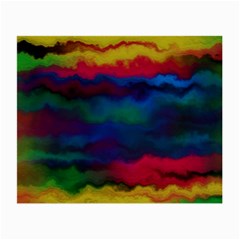 Watercolour Color Background Small Glasses Cloth by BangZart