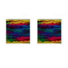 Watercolour Color Background Cufflinks (square) by BangZart