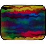 Watercolour Color Background Fleece Blanket (Mini) 35 x27  Blanket