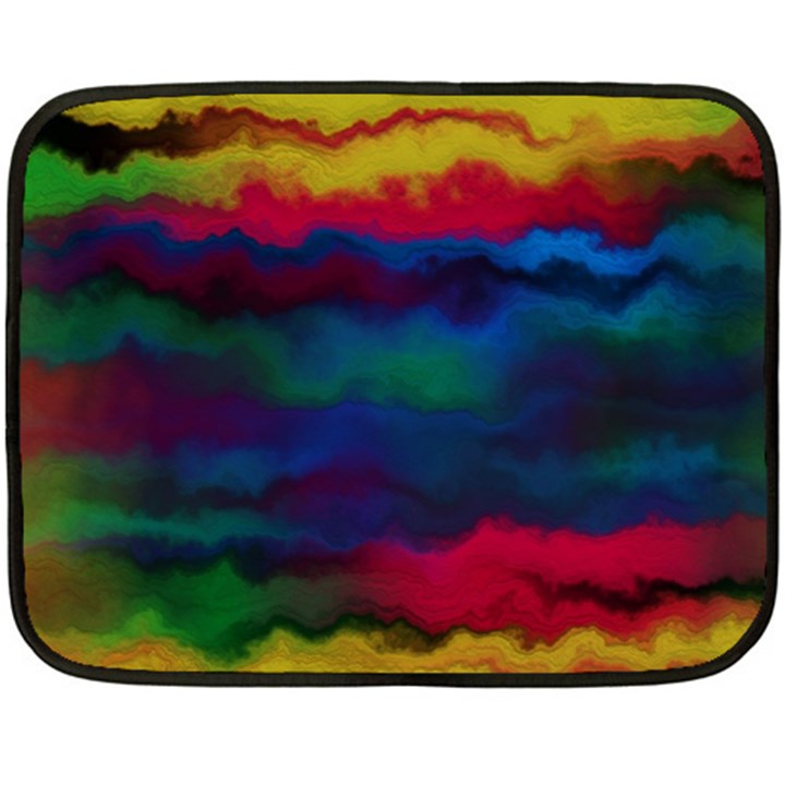 Watercolour Color Background Fleece Blanket (Mini)