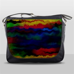 Watercolour Color Background Messenger Bags by BangZart