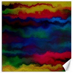 Watercolour Color Background Canvas 12  X 12   by BangZart