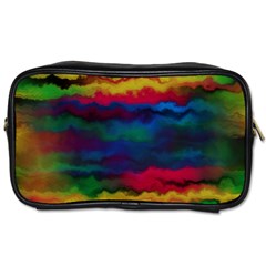 Watercolour Color Background Toiletries Bags by BangZart