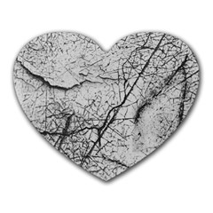 Abstract Background Texture Grey Heart Mousepads by BangZart