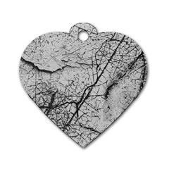 Abstract Background Texture Grey Dog Tag Heart (two Sides) by BangZart