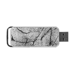 Abstract Background Texture Grey Portable Usb Flash (two Sides) by BangZart