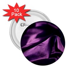 Shiny Purple Silk Royalty 2.25  Buttons (10 pack) 