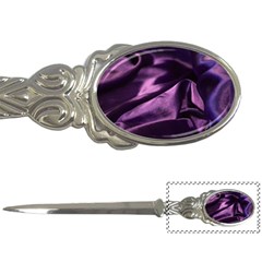 Shiny Purple Silk Royalty Letter Openers