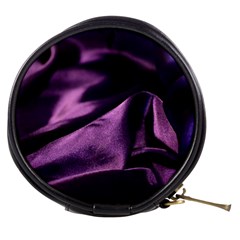 Shiny Purple Silk Royalty Mini Makeup Bags