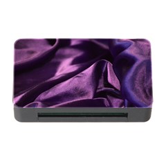 Shiny Purple Silk Royalty Memory Card Reader with CF