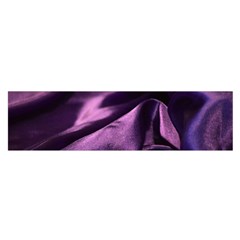 Shiny Purple Silk Royalty Satin Scarf (Oblong)