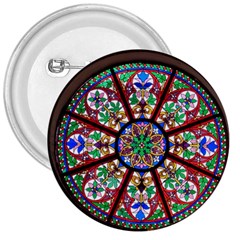 Church Window Window Rosette 3  Buttons by BangZart