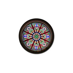 Church Window Window Rosette Golf Ball Marker (4 Pack) by BangZart