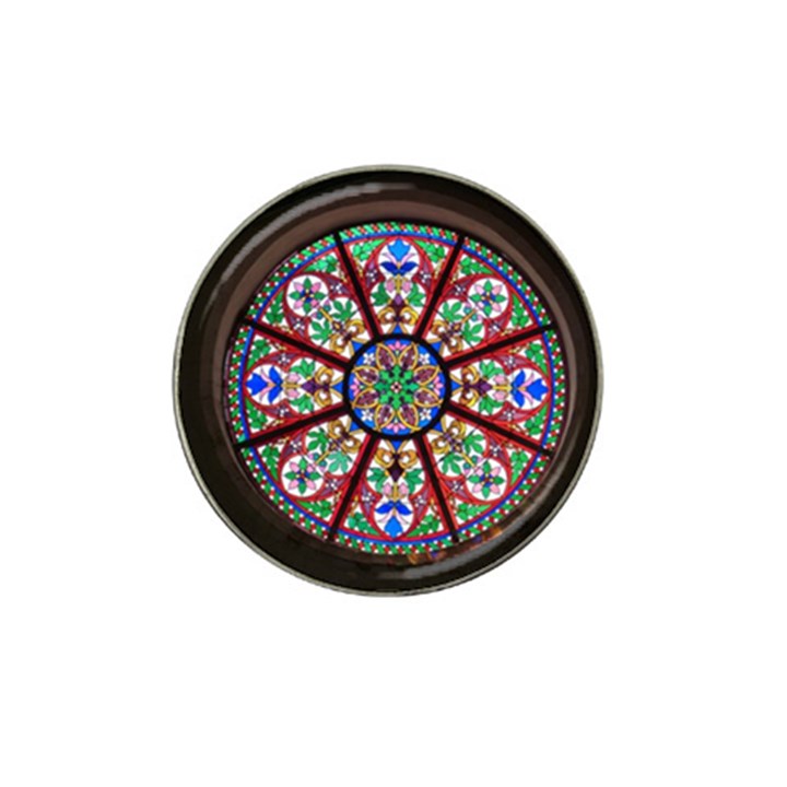 Church Window Window Rosette Hat Clip Ball Marker